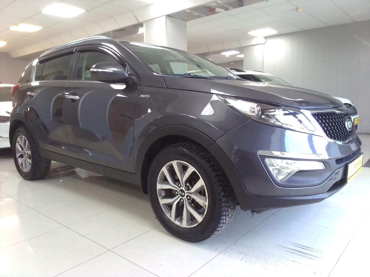 Купить Kia, Sportage, III Рестайлинг, 2.0 AT (150 л.с.) 4WD,, Серый 2014 г.  в. с пробегом в наличии в Екатеринбурге | Кроссмаркет продажа и покупка  подержанных автомобилей в Екатеринбурге