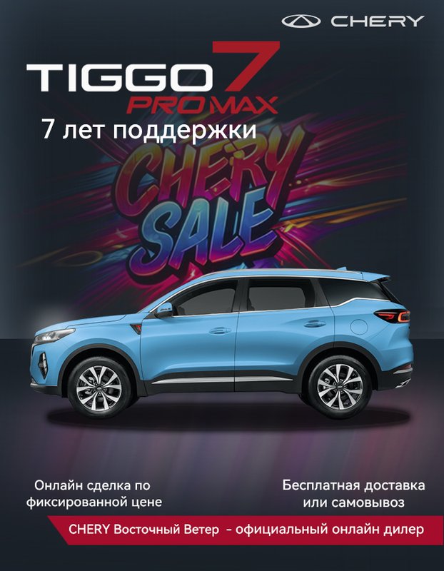 CHERY, Tiggo 7 Pro, I, 1.5 CVT (147 л.с.), (2020 - 2024)