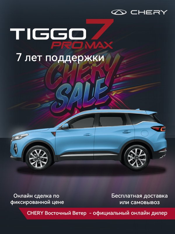 Chery, Tiggo 7 Pro, I, 1.5 CVT (147 л.с.), (2020 - 2024)