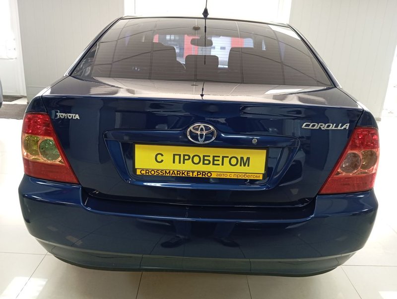 Toyota, Corolla, IX (E120, E130) Рестайлинг, 1.6 AT (110 л.с.),