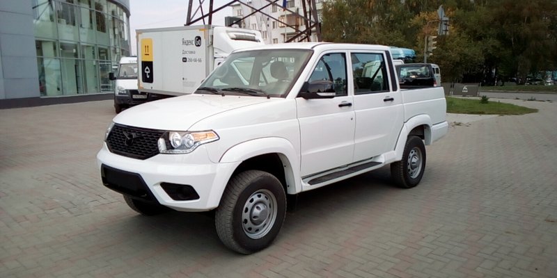 УАЗ, Pickup, I Рестайлинг 2, Евро-2 2.7 MT (150 л.с.) 4WD, (2022 - по н.в.)