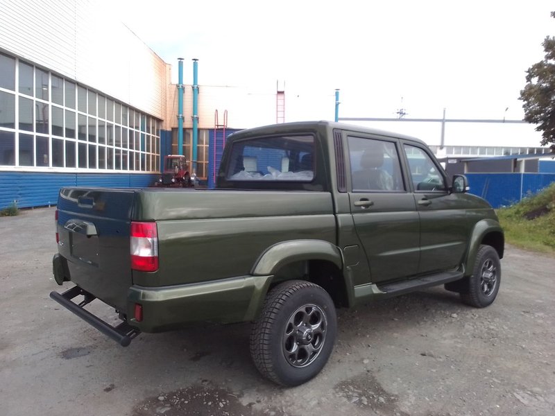 УАЗ, Pickup, I Рестайлинг 2, Евро-2 2.7 MT (150 л.с.) 4WD,