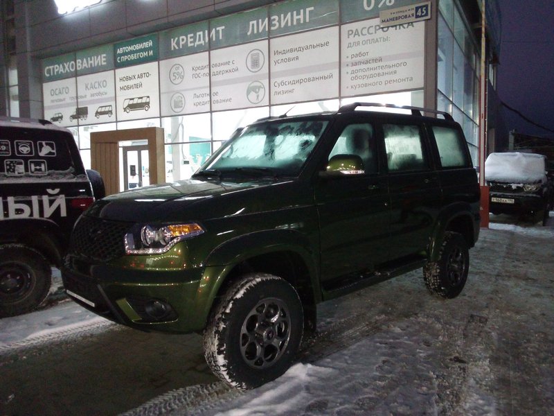 УАЗ, Patriot, I Рестайлинг 3, 2.7 MT (150 л.с.) 4WD, (2018 - по н.в.)