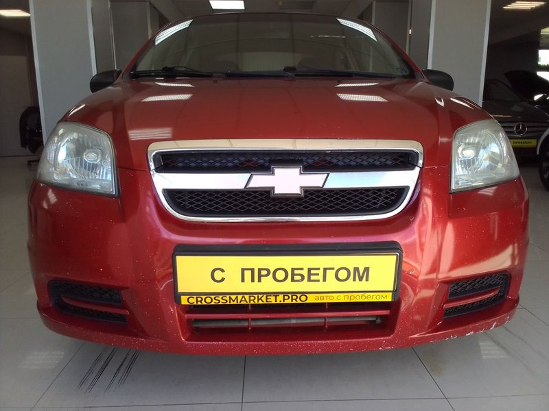 Chevrolet, Aveo, I Рестайлинг, 1.2 MT (84 л.с.),