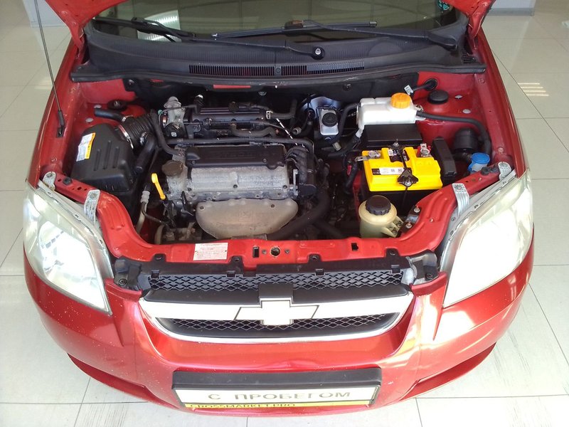Chevrolet, Aveo, I Рестайлинг, 1.2 MT (84 л.с.),