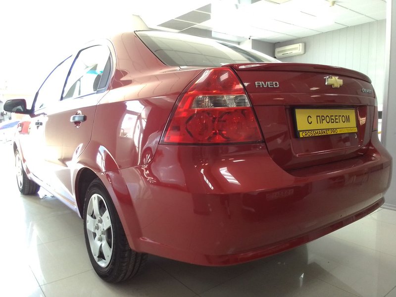 Chevrolet, Aveo, I Рестайлинг, 1.2 MT (84 л.с.),