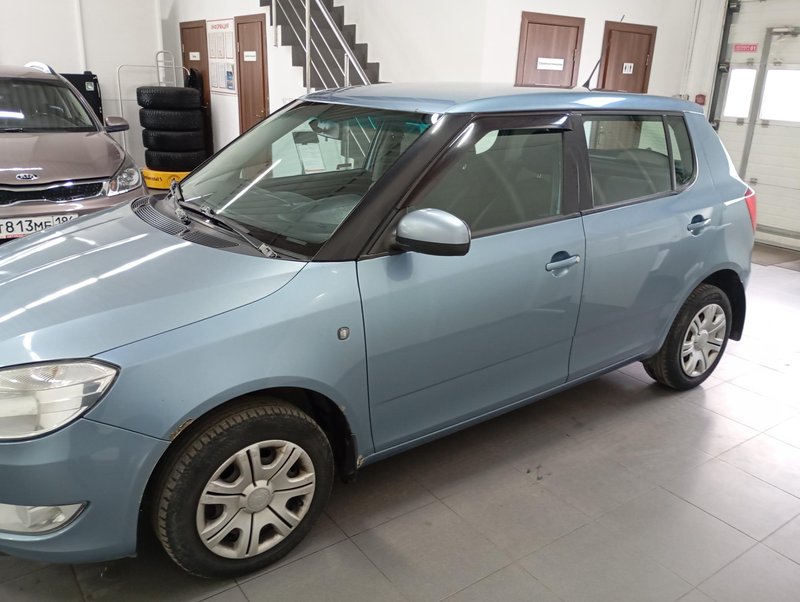 Fabia, II Рестайлинг