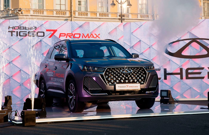 CHERY объявляет старт продаж новой версии популярного кроссовера TIGGO 7 PRO MAX