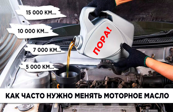 Как часто нужно менять моторное масло