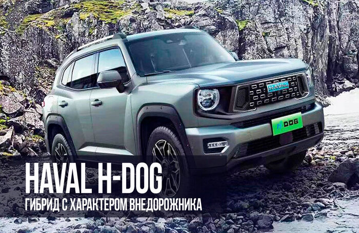Новый Haval H-Dog представлен в Китае и точно появится у нас