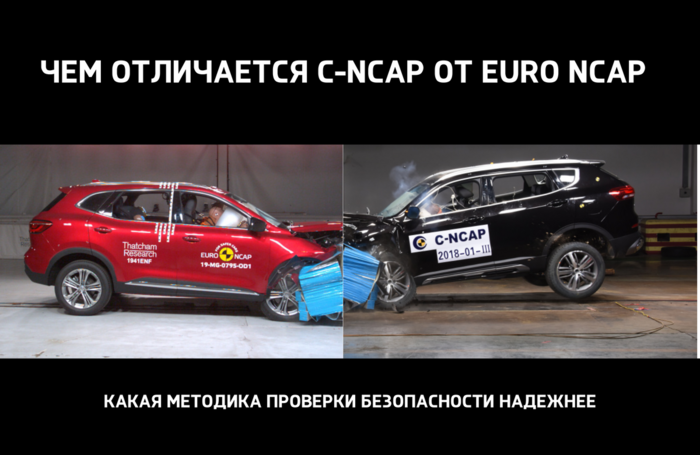 Чем отличается C-NCAP от EURO NCAP