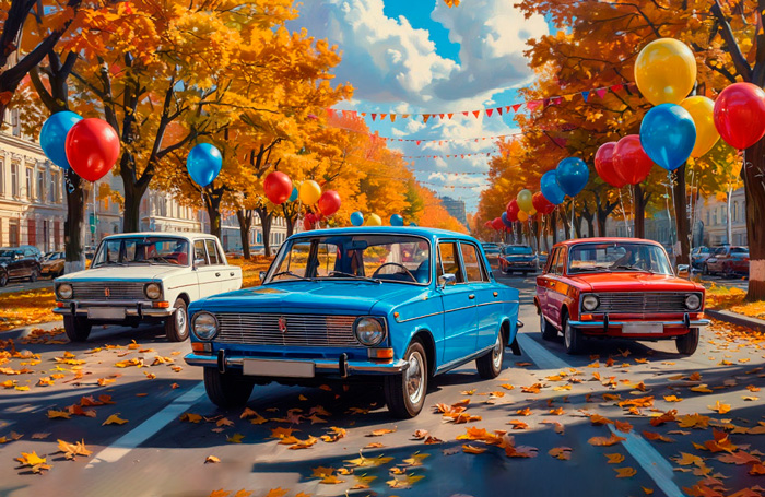 Поздравляем с Днём автомобилиста!