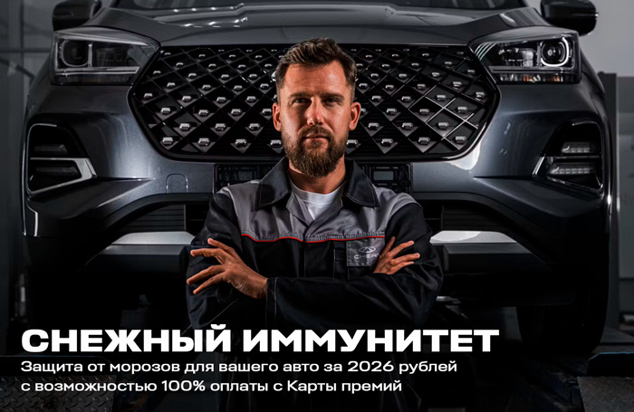 Сервисная акция «Снежный иммунитет» 