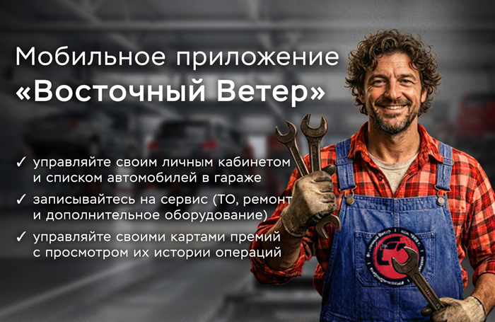 Мобильное приложение «Восточный Ветер»